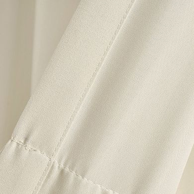 Lush Decor Tulle Skirt Solid Window Curtain Set