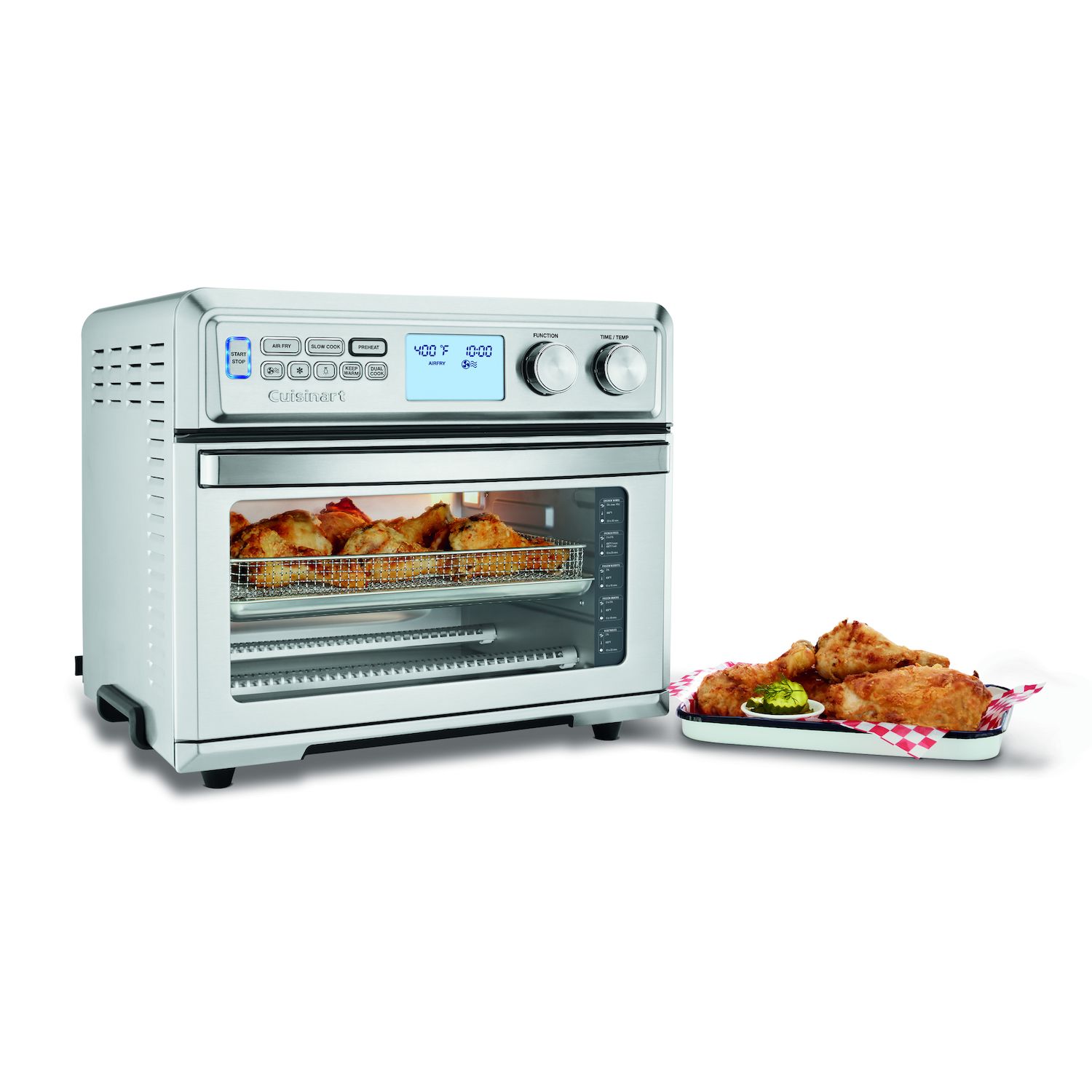 Ventray Convection Countertop Oven Master, 26qt Digital Controlled Electric Air Fryer Toaster - Silver