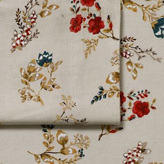 Tribeca Living Katy Flannel Extra Deep Pocket Sheet Set