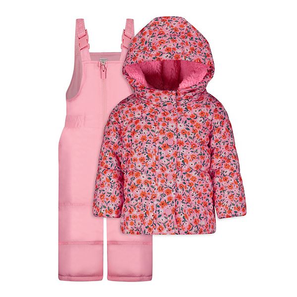 Baby Girl Carter's Printed 2Piece Snowsuit