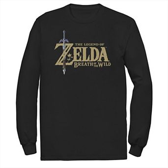 Big & Tall The Legend of Zelda Breath of the Wild Logo Tee
