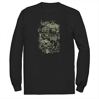 Big & Tall Nintendo The Legend Of Zelda Hyrule Map Tee