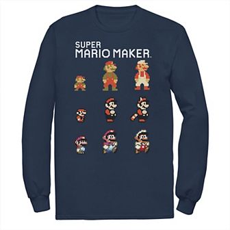 Big & Tall Nintendo Mario Character Evolution Tee