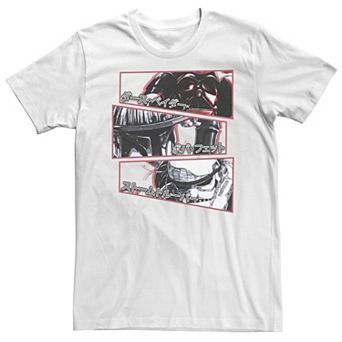Big & Tall Star Wars: Visions Stacked Panel Poster Tee
