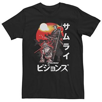 Big & Tall Star Wars: Visions Samurai Poster Tee