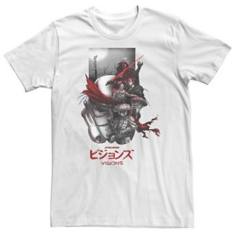 Big & Tall Star Wars: Visions Collage Poster Tee