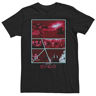 Big & Tall Star Wars: Visions Dark Comic Poster Tee