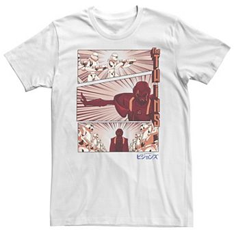 Big & Tall Star Wars: Visions Showdown Panel Poster Tee
