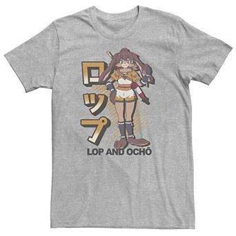 Big & Tall Star Wars: Visions Lop And Ocho Kanji Poster Tee