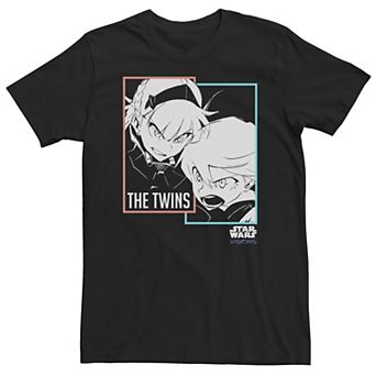 Big & Tall Star Wars: Visions The Twins Box Up Tee