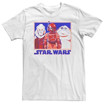 Big & Tall Star Wars: Visions Group Poster Tee