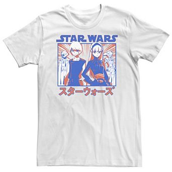 Big & Tall Star Wars: Visions Anime Twins Tee