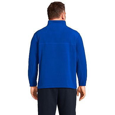 Big & Tall Lands' End Fleece Quarter-Zip Pullover