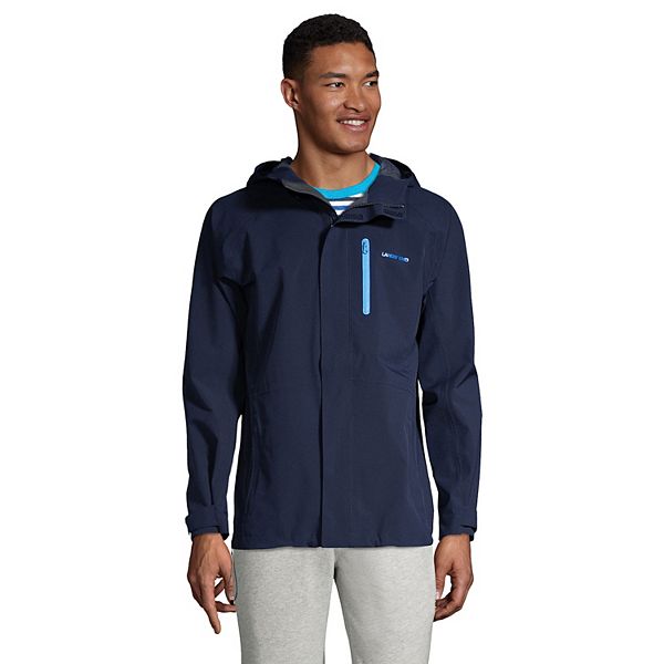 Big & Tall Lands' End Packable 2.5 Layer Waterproof Stretch Shell
