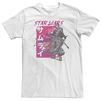 Big & Tall Star Wars: Visions Samurai Grunge Logo Tee