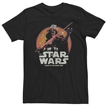 Big & Tall Star Wars: Visions Darth Vader Dark Side Poster Tee