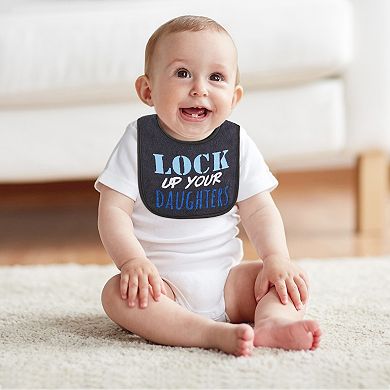 The Peanutshell 8-Pack Sayings Terry Bibs