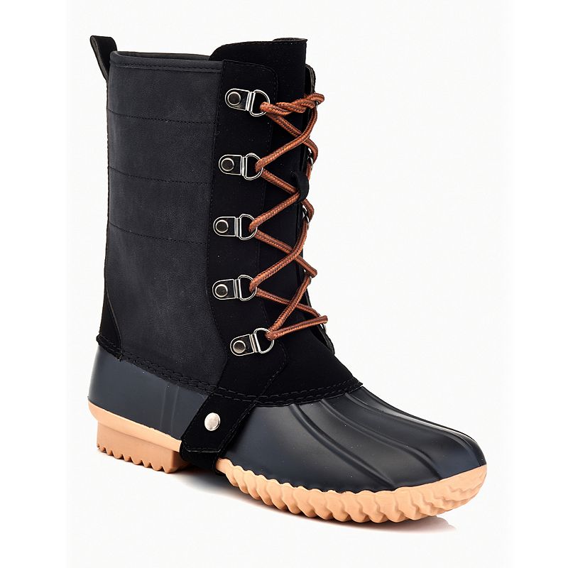 B778BLACKBLACK Henry Ferrera B778 Womens Winter Boots, Black sku B778BLACKBLACK