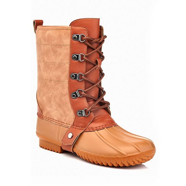 Womens duck 2025 boots at kohls