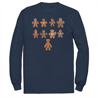 Big & Tall Marvel Avengers Gingerbread Cookie Tee
