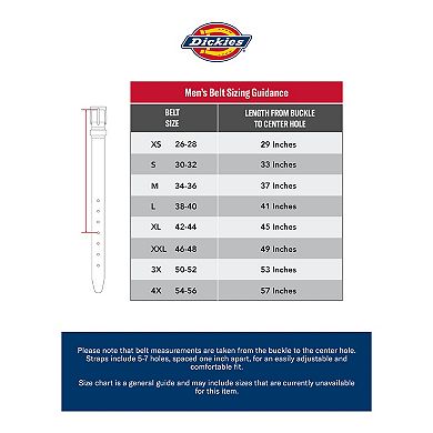 Men's Dickies No Scratch Covered Buckle Mechanic Belt