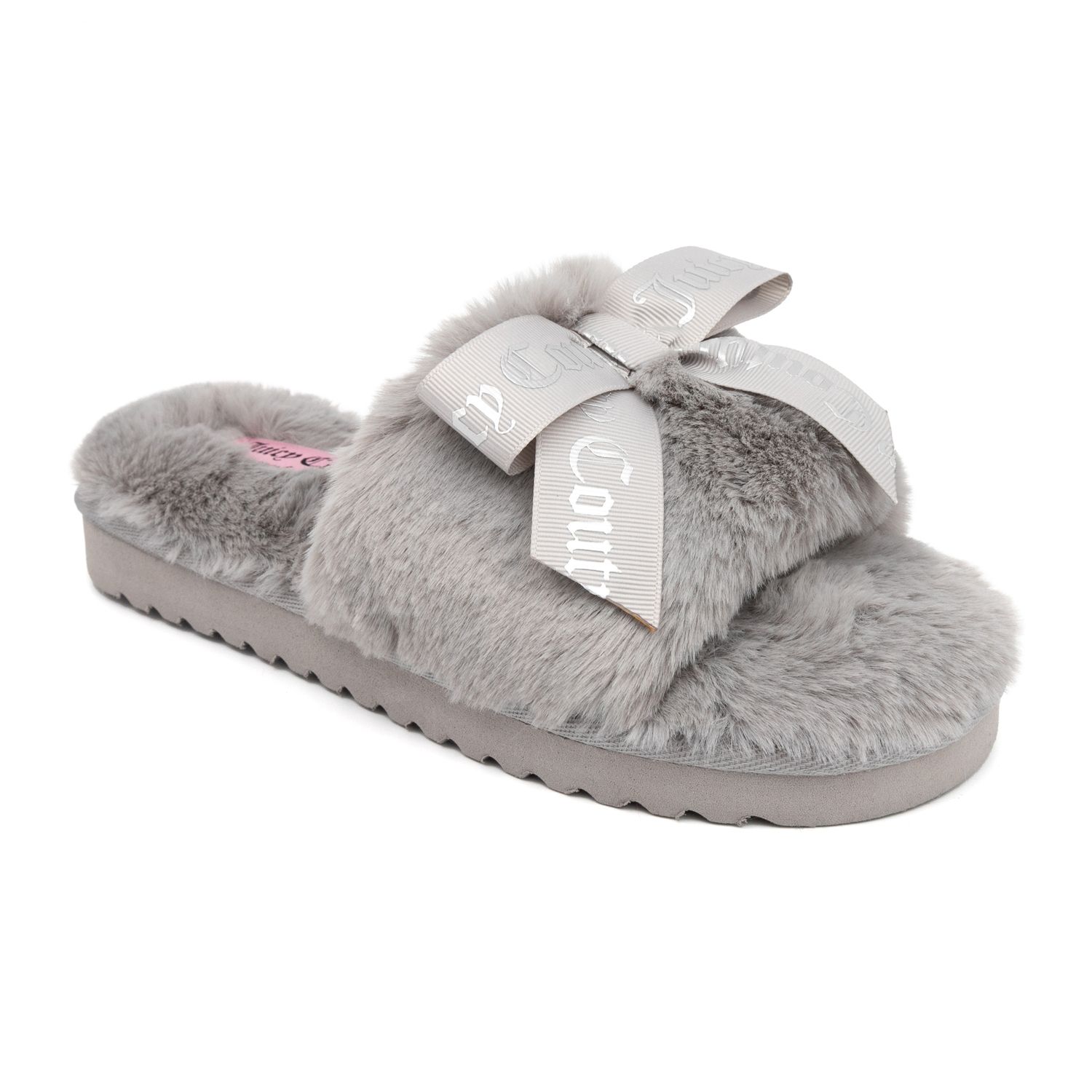 Juicy Couture Heirloom Women's Faux Fur Slippers