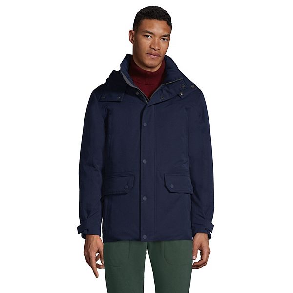 Big & Tall Lands' End Expedition Down Waterproof Hooded Winter Jacket