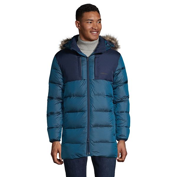 Big & Tall Lands' End Down Wide Channel Parka