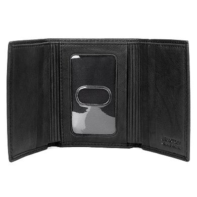 Buxton Dakota Tri-Fold Leather Wallet