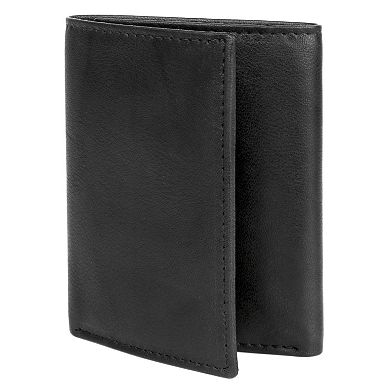 Buxton Dakota Tri-Fold Leather Wallet