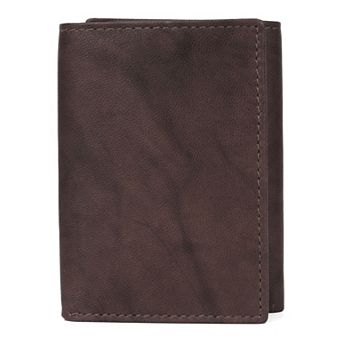 Buxton Dakota Tri-Fold Leather Wallet
