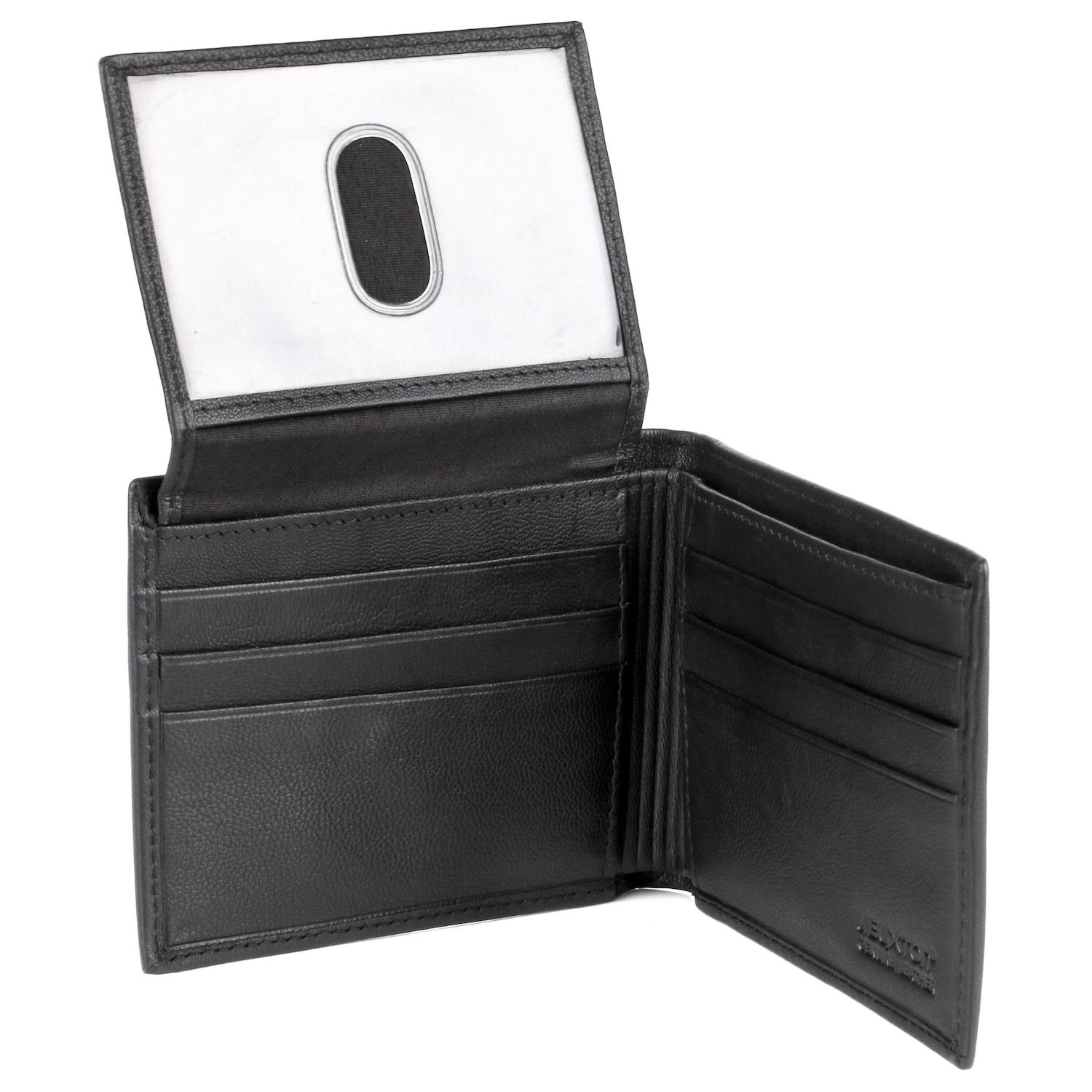 Buxton Men's Hunt Billfold Wallet – Genuine Leather Card Holder With Removable Case