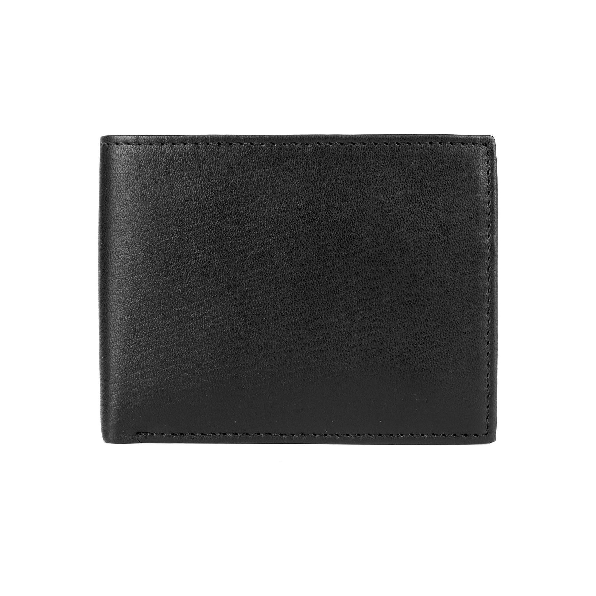 Buxton Ridgewood Credit Card Billfold Wallet, Black