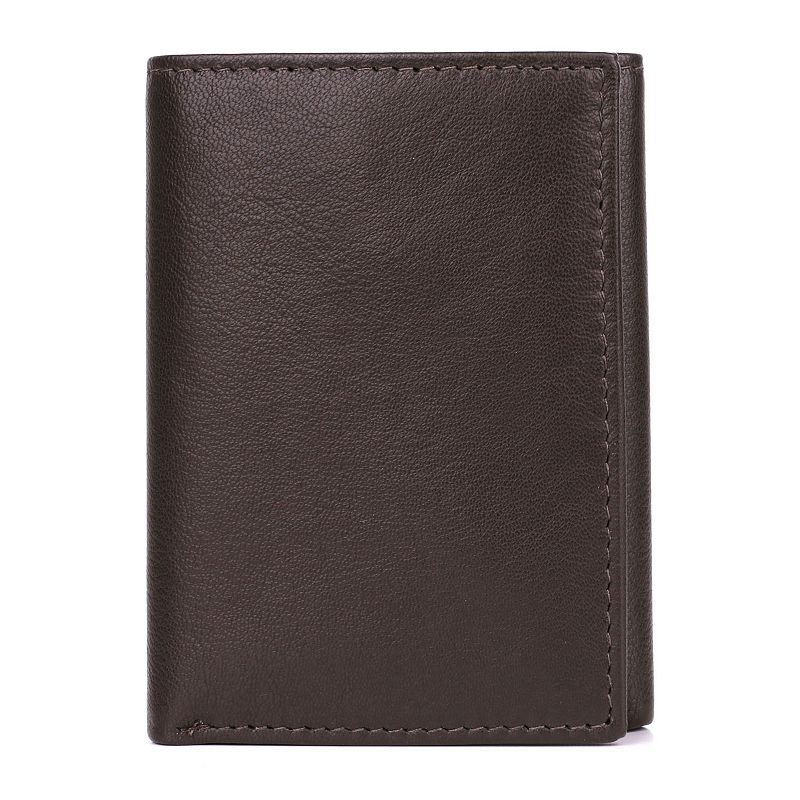 Buxton Ridgewood Tri-fold Wallet, Brown