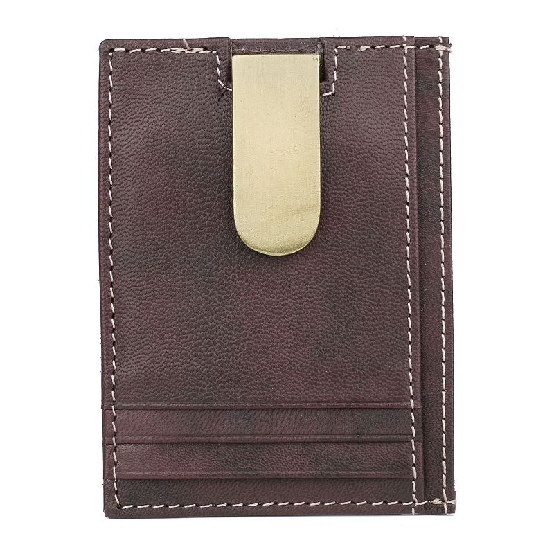 Buxton Hunt Front Pocket Wallet, Brown