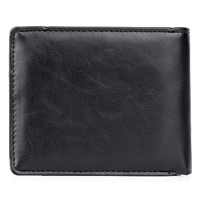 Buxton D-Type RFID Credit Card Billfold Wallet