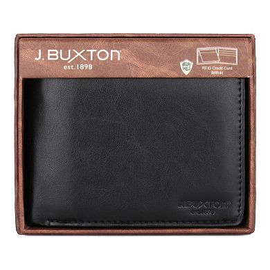 Buxton D-Type RFID Credit Card Billfold Wallet