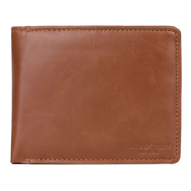 Check Leather Bifold Coin Wallet in Vine - Men | Burberry® Official