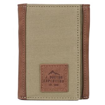Buxton Expedition II Huntington Gear RFID Three-Fold