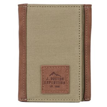 Buxton Expedition II Huntington Gear RFID Three-Fold