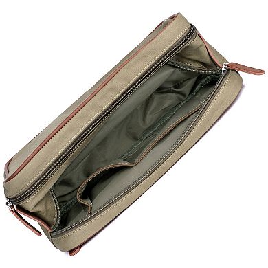 Buxton Expedition II Huntington Gear Double Zip Travel Kit