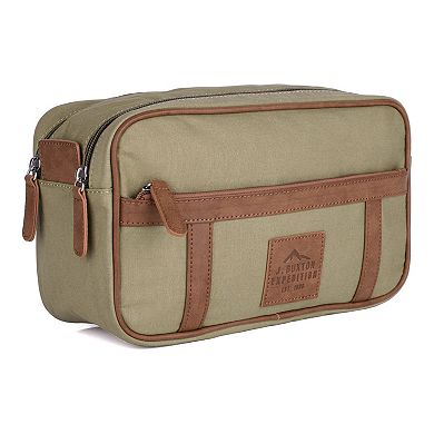 Buxton Expedition II Huntington Gear Double Zip Travel Kit