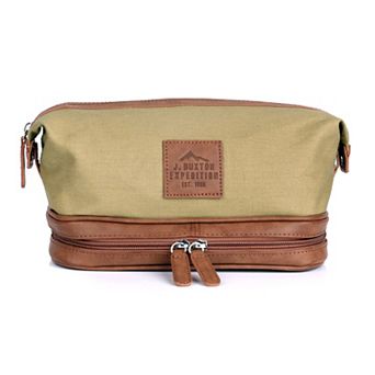 Buxton Expedition II Huntington Gear Bottom Zip Travel Kit