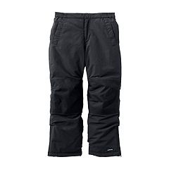 Lands' End School Uniform Kids Active Track Pants - Medium - Black