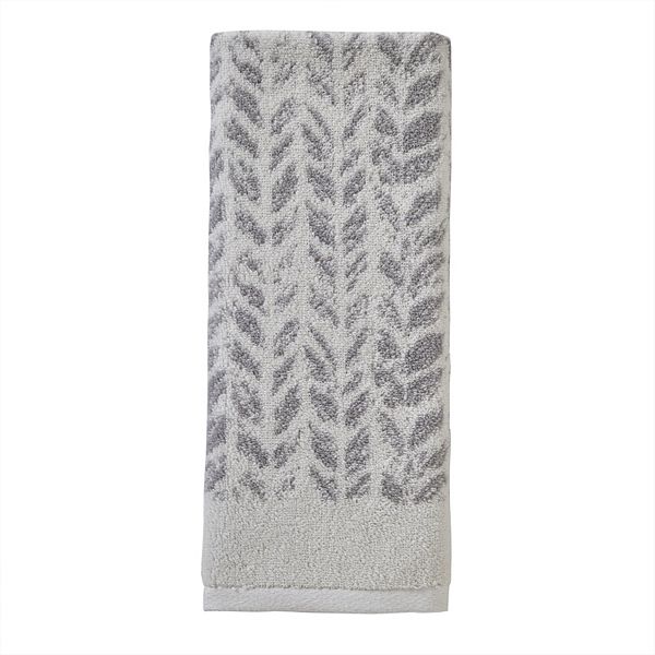 SKL Home Distressed Leaves Hand Towel
