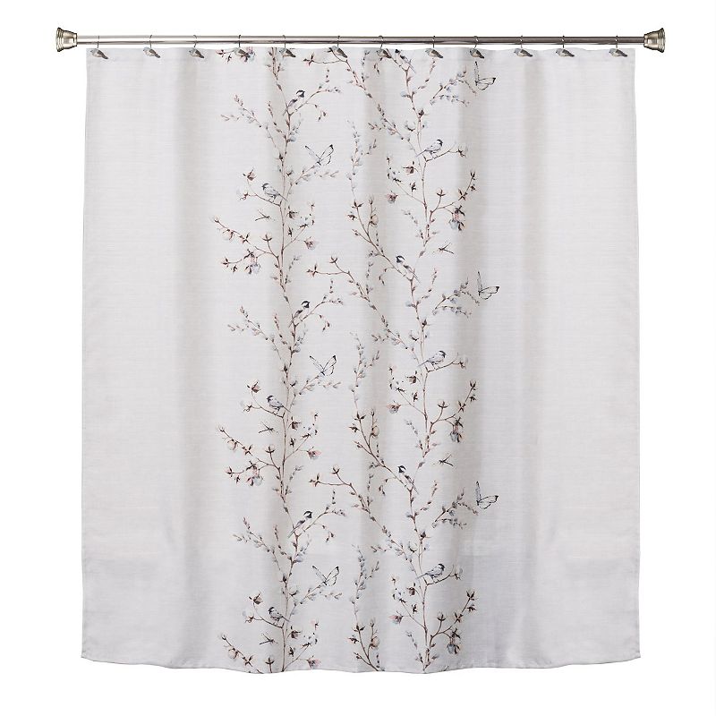 SKL Home Willows Shower Curtain in Neutral