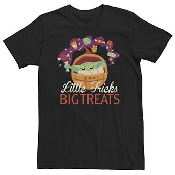 Big & Tall Star Wars Little Tricks Big Treats Cartoon Tee