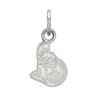 LogoArt 14k Gold Ottawa Senators Mini Logo Pendant