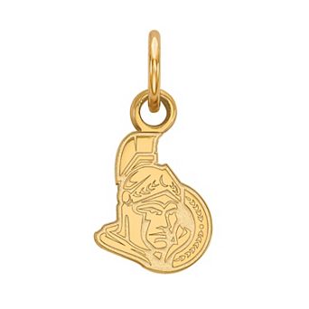 LogoArt Sterling Silver Ottawa Senators Mini Logo Pendant