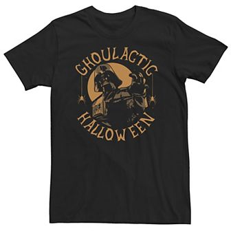 Big & Tall Star Wars Darth Vader Ghoulactic Halloween Tee